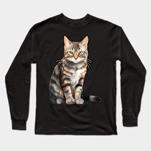 Dragon Li Cat Long Sleeve T-Shirt